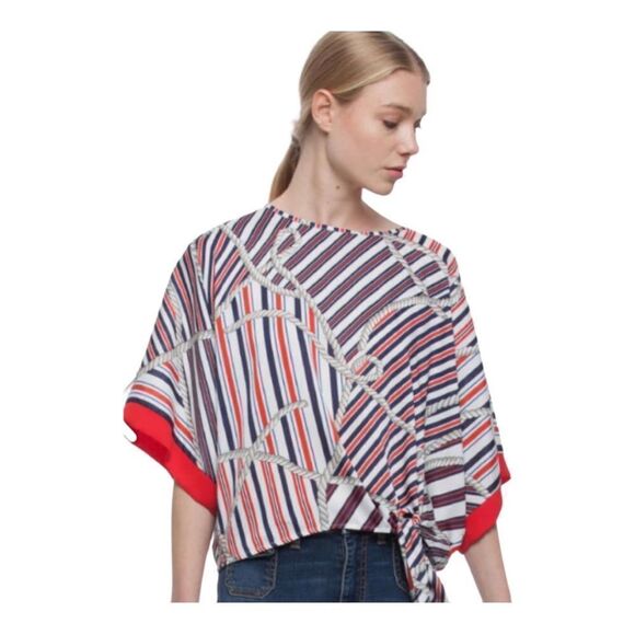 New KOCCA jeans silk blouse sz small - Picture 1 of 8
